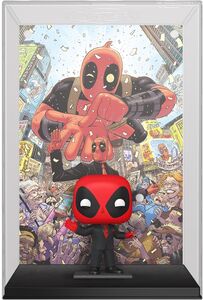Funko POP! COMIC BOOK COVER WITH CASE: Marvel - Deadpool (2025) #1 Deadpool in Black Suit