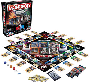Monopoly: Panini Prizm: NBA 2nd Edition - Board Game with Trading Cards