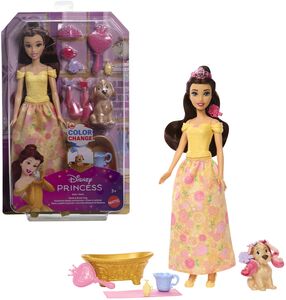 Disney Princess Belle Bathe & Brush Dog