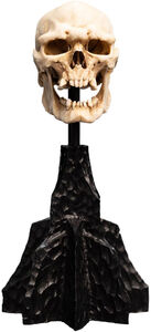 WETA Workshop Polystone - The Lord of the Rings Trilogy - Skull of a Mordor Orc Miniature Polystone Statue