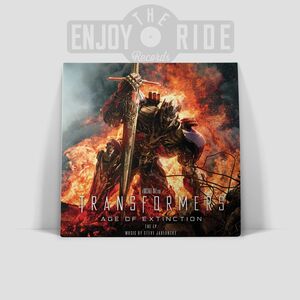 Transformers: Age Of Extinction (Original Soundtrack) - Optimus Prime Tri Color Stripe Vinyl