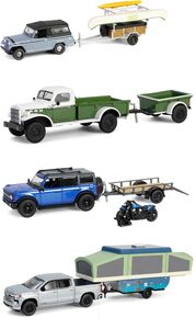 1:64 Hitch & Tow Series 32 - 6 Pack Die-Cast Car Assortment