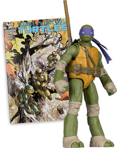 McFarlane Toys - Teenage Mutant Ninja Turtles - Page Punchers - Donatello 5" Action Figure with Comic (TMNT)