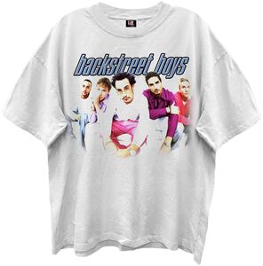 Backstreet Boys - I Want It That Way Blanc - Giant Vintage T-Shirt - XL White TSGV100BSBA4