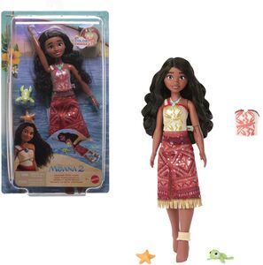 Disney Moana 2 Swimming Tautai Moana Doll