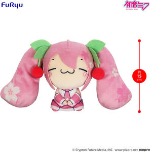 Furyu - Hatsune Miku Mochipico Sakura Miku ver B Plush