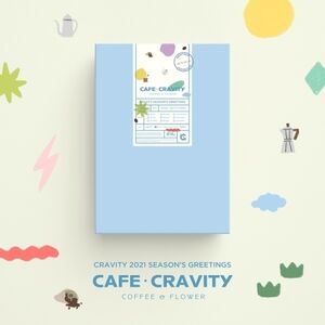2021 Season's Greetings (Incl. Desk Calendar, Diary, Making of DVD,6pc AR Photocard Set,6pc AR Polaroid Set, 6pc ID Photo Set, 2-CityPhoto Set, 4pc Sticker Set, Acrylic Keyring, 6pc AR Greeting Card &Stand)