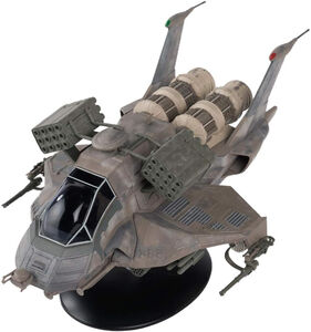 Battlestar Galactica - Modern Heavy Raptor Die-Cast 8.85" Ship