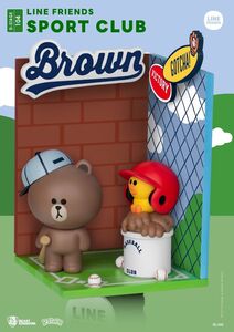 Beast Kingdom - Line Friends - D-Stage - Sport Club 6" Statue