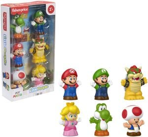 Little People My Mario Figure 6-Pack