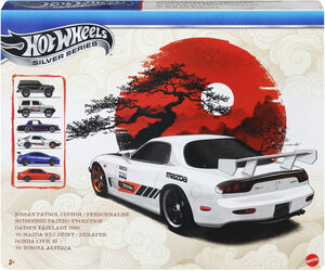 Hot Wheels 1:64 Silver Series Streets of Japan 6-Pack
