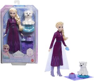 Disney Frozen Elsa Doll & Bear Cub