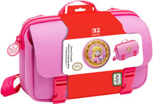 Swtich 2 Accessory: RDS Game Traveler Deluxe Princess Peach Crossbody Bag for Nintendo Switch 2