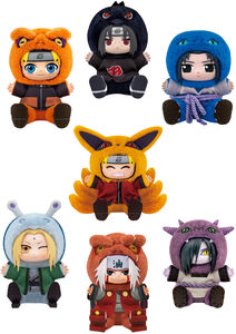 Naruto Shippuden - Cute Beasts V2 6pc Blind Box Vinyl Plush PDQ