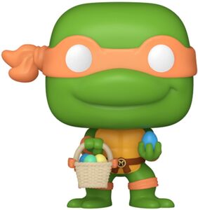 FUNKO Pocket POP!: Teenage Mutant Ninja Turtles Easter - Michelangelo with Easter Basket (TMNT)