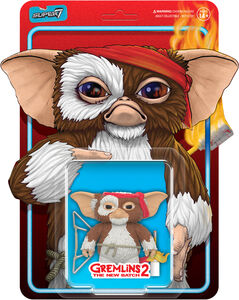 Super7 - Gremlins 2 - ReAction Figures - Gizmo (Battle Ready Character Card)