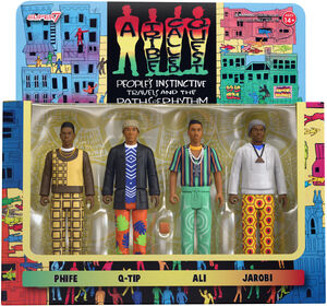 Super7 - A Tribe Called Quest - ReAction Figures Wv1 - People's Instinctive Travels and the Paths of Rhythm 4-Pack