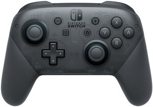 Switch Accessory: Wireless Controller - Nintendo PRO Controller - Black