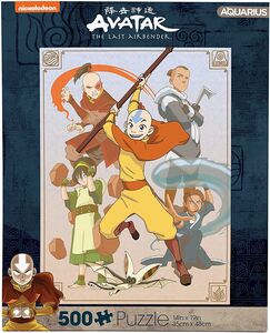 Avatar The Last Airbender Cast 500 Pc Puzzle