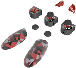 XBOX Accessory:  Thrustmaster eSwap X Color Pack - Red:  Compatible with PC, XBOX X|S