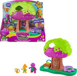 Barney's World: Lights & Sounds Treehouse Playset