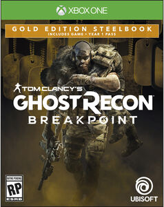 Tom Clancy's Ghost Recon Breakpoint Steelbook Gold Edition for XBOX One