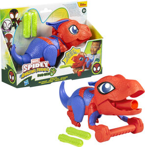 Spidey and His Amazing Friends: Dino-Webs - NERF Spidey-Rex Web Launcher
