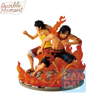 Ichibansho One Piece Ace and Luffy (Dramatic Memories) Revible Moment Figure