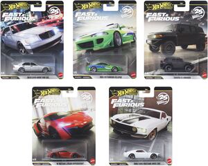 Hot Wheels Premium 1:64 Fast & Furious 10-Piece N Assortment