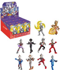 Blokees - Ultraman - Galaxy Version - 16: Fusion and Rebirth 9CT PDQ Display