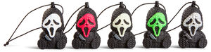 Ghost Face Set 1.75” Micro Charms 5-Pack Vinyl Figure – Handmade by Robots