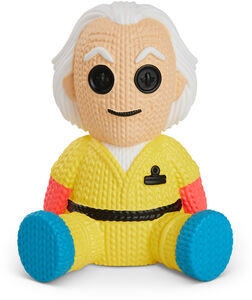Back to the Future - Dr. Emmett Brown Blacklight Limited Edition Vinyl Figure – Handmade by Robots