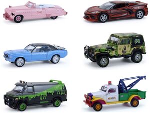 1:64 Garbage Pail Kids Series 8 - 6 Pack Die-Cast Car Assortment