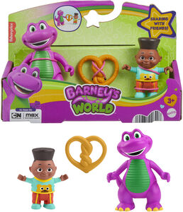 Barney's World: Barney & David Figure Pack