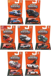 Matchbox Moving Parts 8-Piece J Assortment