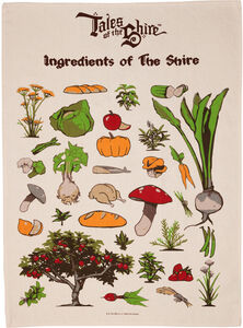 The Lord of the Rings - Tales of the Shire Tea Towel