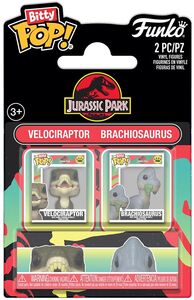 Funko Bitty POP! Jurassic Park 2-Pack - Raptor & Brachiosaurus