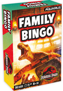 Jurassic Park Family Bingo Game