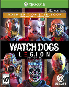 Watch Dogs Legion for XBOX One Gold Steelbook Edition