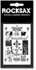 Rocksax - President - King of Terrors White - Air Freshener (Vanilla)