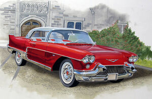 1957 Cadillac Eldorado Brougham 1/25 Scale Model Kit