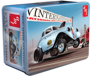 AMT 1933 Willys Gasser Ohio George w/Tin Packaging 1/25 Scale Model Kit