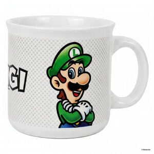 Super Mario - Luigi-Name - 20 oz Camper Mug