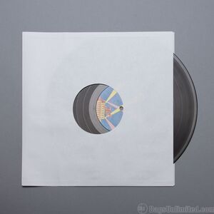 Bags Unlimited S12WR - 12 Inch LP Inner Sleeve - Center Hole - 100 Cnt (White)