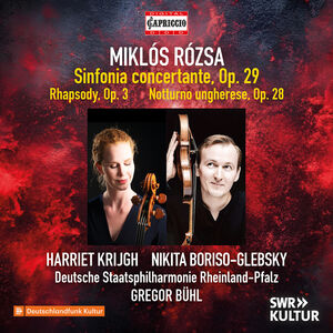Miklos Rozsa: Sinfonia concertante; Rhapsody for cello