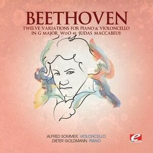 Twelve Variations Piano & Violoncello G Major