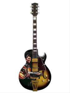 Elvis Presley 1968 Comeback Special Hollow Body 10 Inch Miniature Guitar