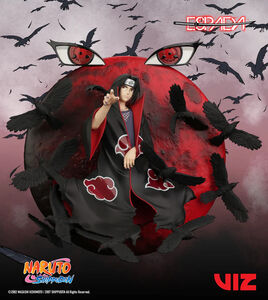 Espada Art - Naruto - Itachi Uchiha Wall Statue