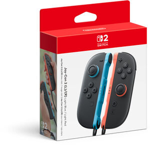Switch 2 Accessory: Controller - Nintendo JOY - CON 2: (L)/(R) Light Blue/Light Red