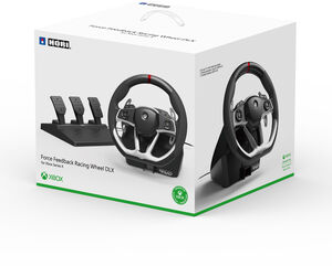 XBOX Accessory: Racing Wheel - HORI Force Feedback Racing Wheel: Officially Licensed by Microsoft